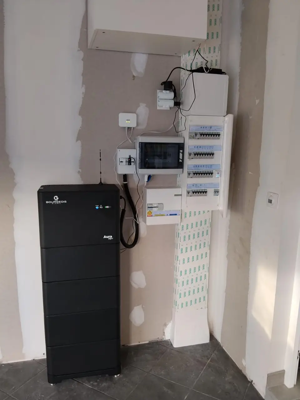 Batterie de stockage d'énergie solaire résidentielle murale